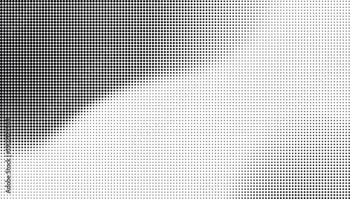 Abstract black and white pattern with circular elements and gradient shading Vector, illustration