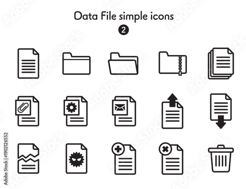 シンプルアイコン集 ファイル2