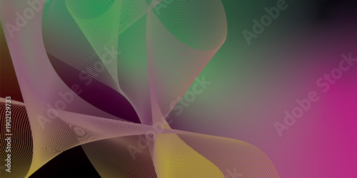 Green magenta red and black abstract noise background with subtle grain texture and smooth color variation