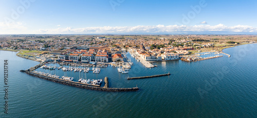 Marseillan dans le département de l'Hérault en région Occitanie (france)	