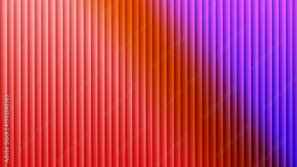 Fototapeta premium Bold Red and Purple Gradient Abstract Geometric Pattern