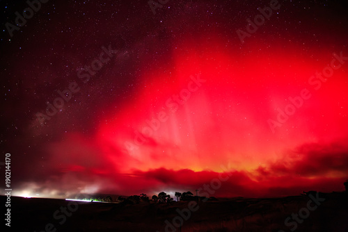 Canvas Print Aurora Australis, South australia