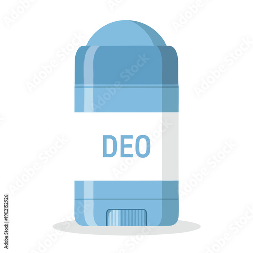 Blue Deodorant Stick Illustration