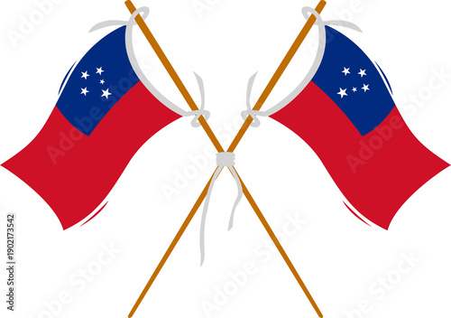 Fotografía flag samoa