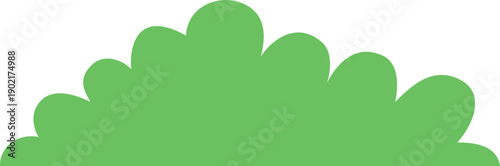 심플한 수풀 덤불