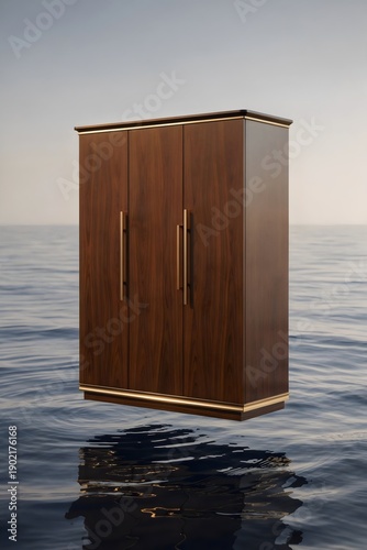 Luxury Closet Standing Alone at Sea