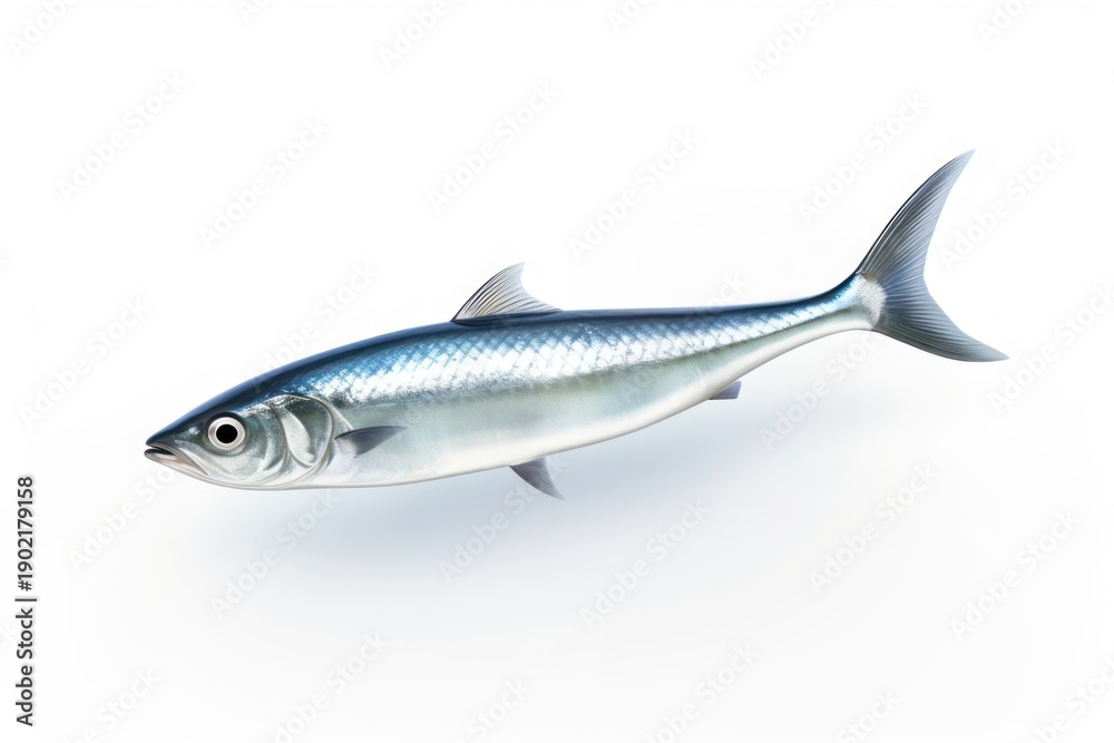 Fototapeta premium Anchovy fish seafood animal shark.