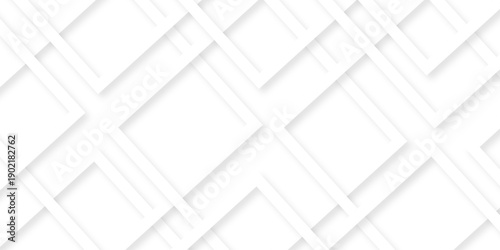 white overlap technology tech grid triangle business digital curve poster and banner web creative origami square rectangle template background.