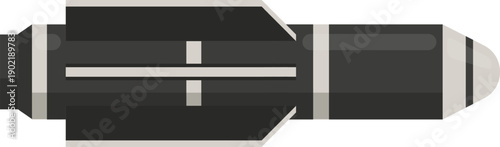 Military missile weapon generating conflict and danger