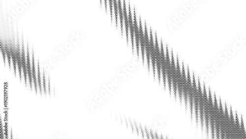 Abstract geometric pattern with hexagonal shapes and gradient effect illustration