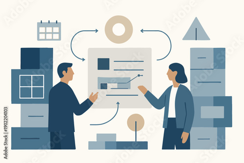 Structured B2B Collaboration Between Aligned Business Organizations illustration