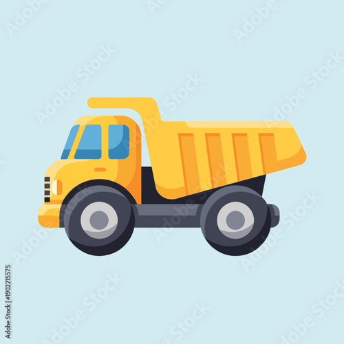 Yellow Dump Truck