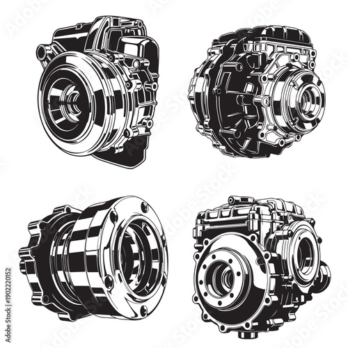 These are best suited for instructional manuals, educational diagrams, and industrial design.