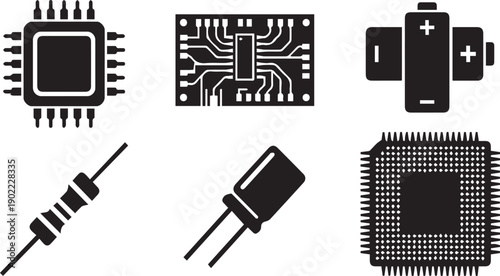 electronic components set