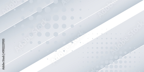 Abstract diagonal light grey silver background with dot decoration texture. You can use for template brochure design. poster, banner web, flyer, etc.