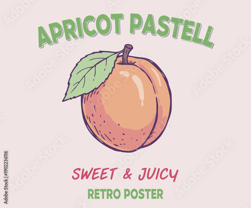 Summer fruits vector print designs. Organic food artwork for for t-shirt. Nature fruit print design. Fruit vintage t-shirt design. Retro fruit tropics. Local farmer markets.