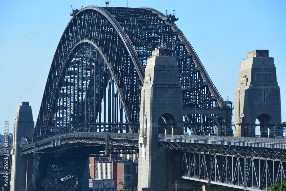 Fototapeta premium オーストラリア シドニーのハーバー・ブリッジ(harbour bridge)
