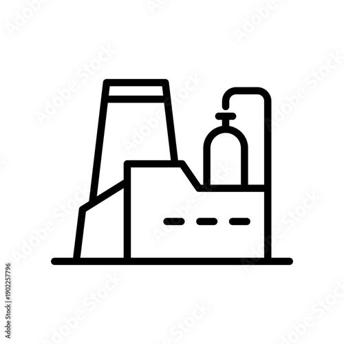 factory vector design illustration template