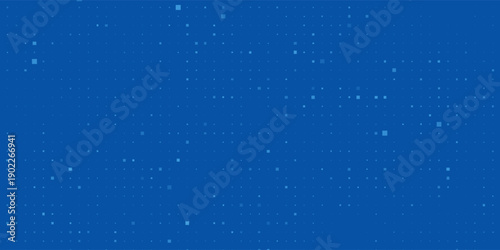 Blue Tech Finance Fintech Background Abstract Pixel Pattern. Abstract Business Tech Science Vector Backdrop.vector illustration