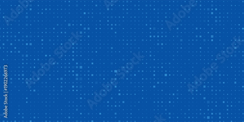 Blue Tech Finance Fintech Background Abstract Pixel Pattern. Abstract Business Tech Science Vector Backdrop.vector illustration