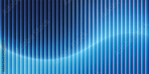 Radiant glass texture with glowing salmon, purple, and pink tones. Fluid energy and delicate color flow in a luminous display. Vertical waves create a textured surface.
