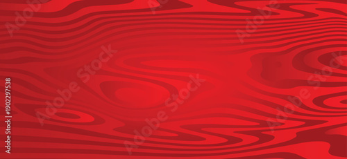 Vibrant red wood grain texture with abstract swirling patterns, dynamic and bold background for energetic designs and backgrounds