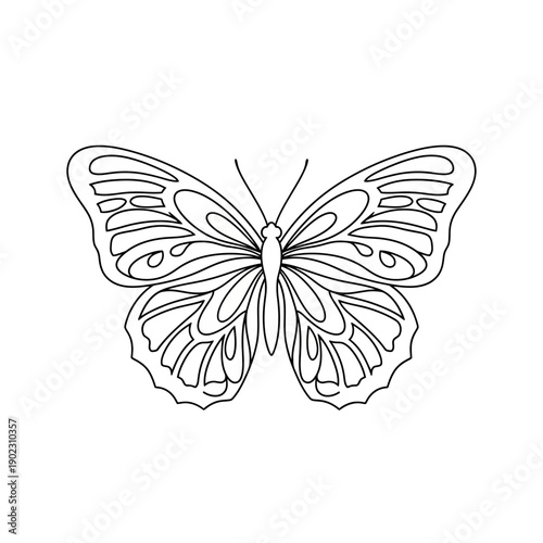 Man sitting at laptop with idea lightbulb clock and gear icons around him.