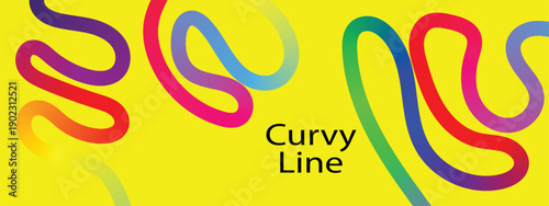 Hand drawn bold grunge wavy and swirled brush strokes. Simple childish vector scribbles and squiggles.