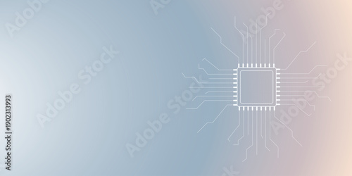 Cute Friendly Robot Icon on a white background