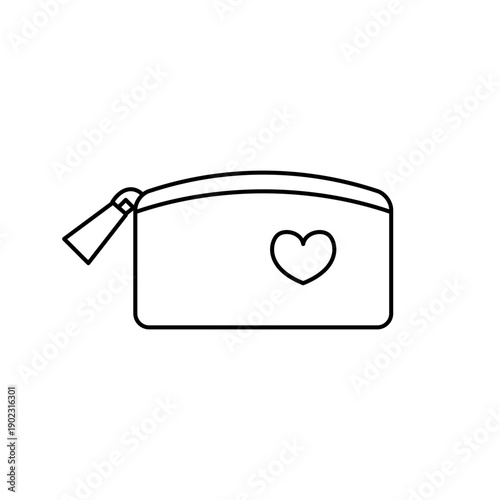 化粧ポーチをモチーフにしたアイコン