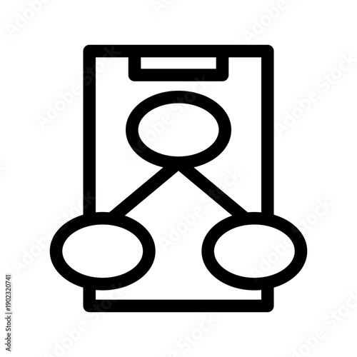 Planing Icon Vector Symbol Design Illustration