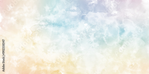 Abstract watercolor art background template. blue and pink watercolor backdrop empty space for text, banner, presentation or product display graphic design