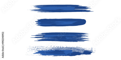 Abstract Blue and White Grunge Background with Halftone Style. Brush Stroke Illustration for Banner, Poster or Sports.