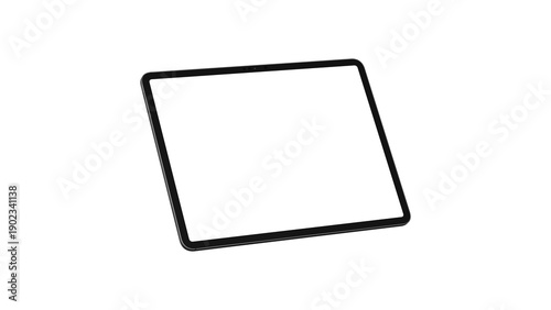 Horizontal tablet without shadow. PNG screen and background.
