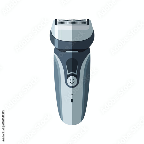 Modern Electric Shaver Illustration