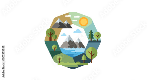 A dynamic group of professionals collaborating in a modern office setting, ideal for business presentations and team-building content.