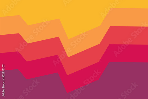 Colorful Wavy Gradient Background in Warm Tones