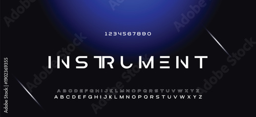 Modern alphabet fonts. Typography, Technology, Lettering, Elegant, Fashion, Designs, Serif fonts, Uppercase. Vector illustration