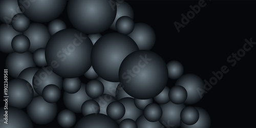 Minimal simple and beautiful color abstract background. Multicolor 3d spheres or balls floating on white background. Wallpaper or template. Low depth of field.