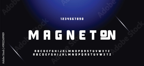 Modern alphabet fonts. Typography, Technology, Lettering, Elegant, Fashion, Designs, Serif fonts, Uppercase. Vector illustration