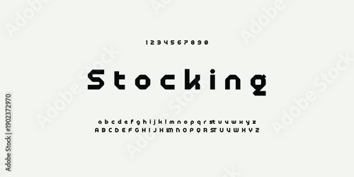 Modern alphabet fonts. Typography, Technology, Lettering, Elegant, Fashion, Designs, Serif fonts, Uppercase. Vector illustration