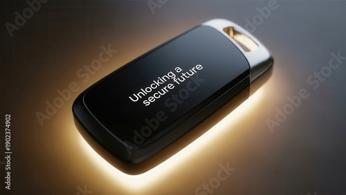 USB Drive Unlocking Secure Future Technology