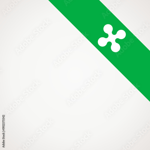 Corner slanted ribbon flag of Lombardy for a top right area of a page.
