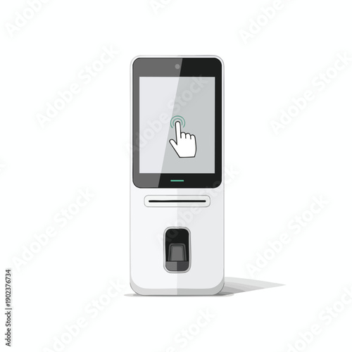 Touchscreen Kiosk with Card Reader