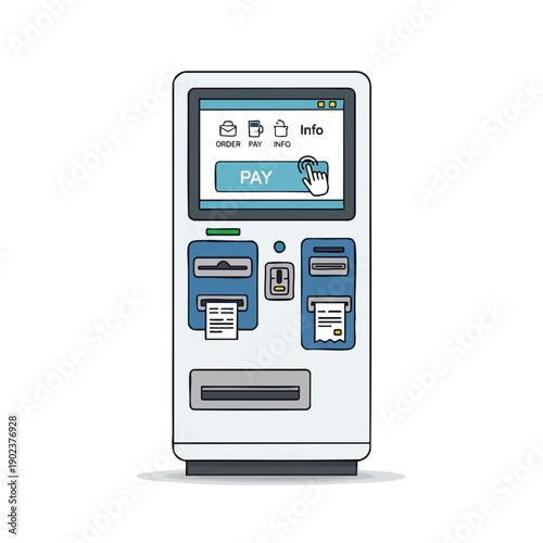Ticketing Kiosk Machine for Public Transportation