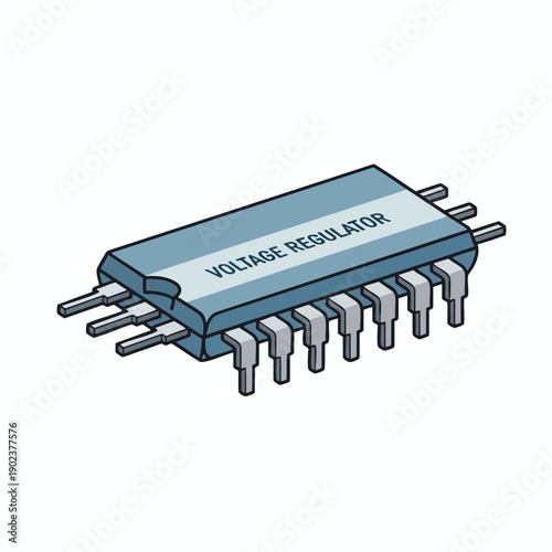 Voltage Regulator Electronic Component