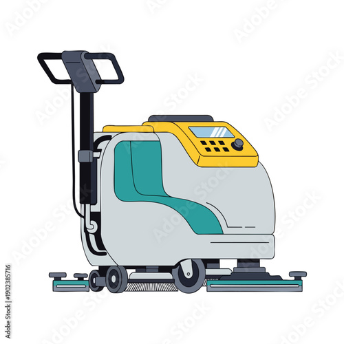 Floor Scrubber Machine for Commercial Cleaning