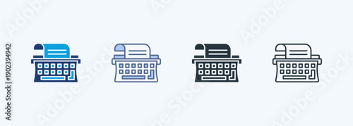 Typewriter Icon