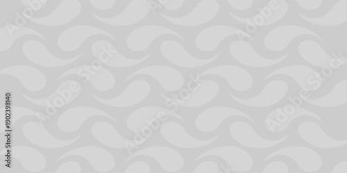 Seamless Wave Pattern Background in Soft Grey for Modern Design and Textured Surfaces eps10