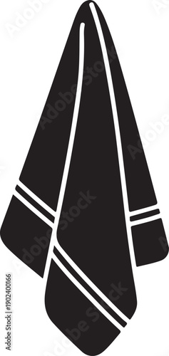 Black Tie with White Stripes formal wear necktie fashion accessory